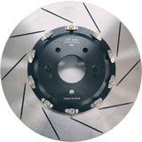 Ultra High Performance (Upsized 32mm) Front Floating Rotors (OEM Replacement) / Hawk HP+ Pad Set