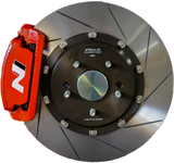 Ultra High Performance (Upsized 32mm) Front Floating Rotors (OEM Replacement) / Hawk HP+ Pad Set