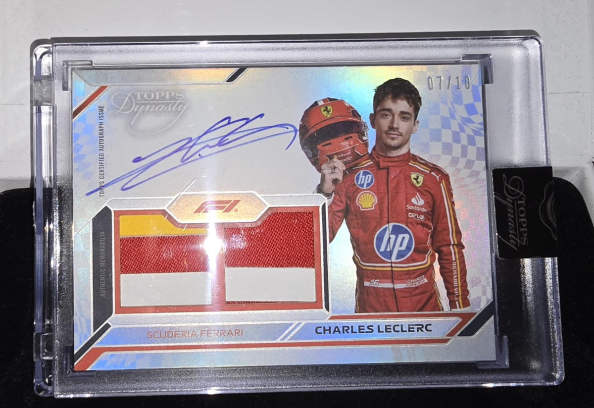 Topps Dynasty 2024 - Charles Leclerc Autograph Patch #7/10 SSP