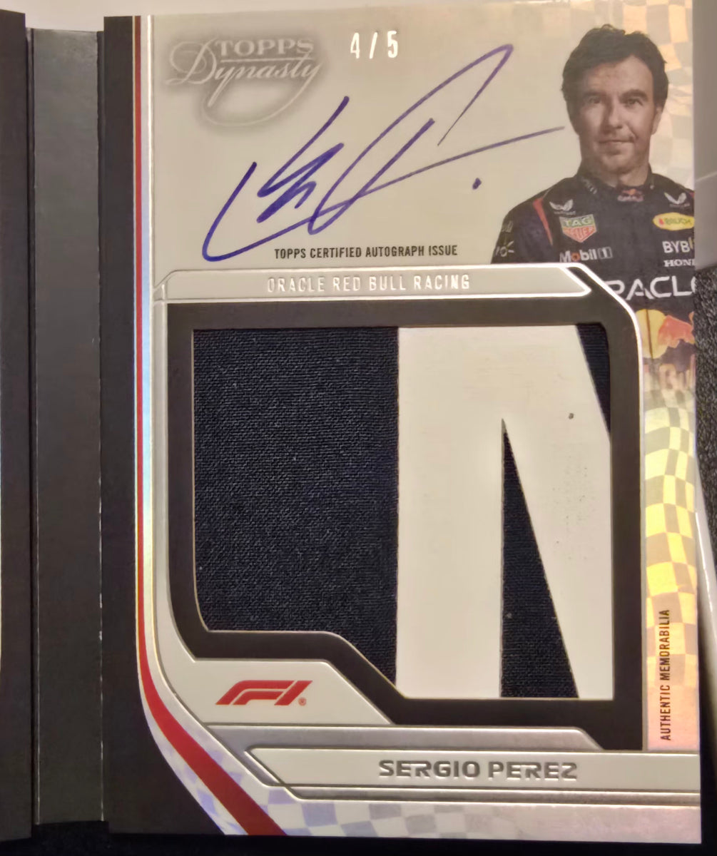 Topps Dynasty 2024 - Max Verstappen / Sergio Perez Drivers Book