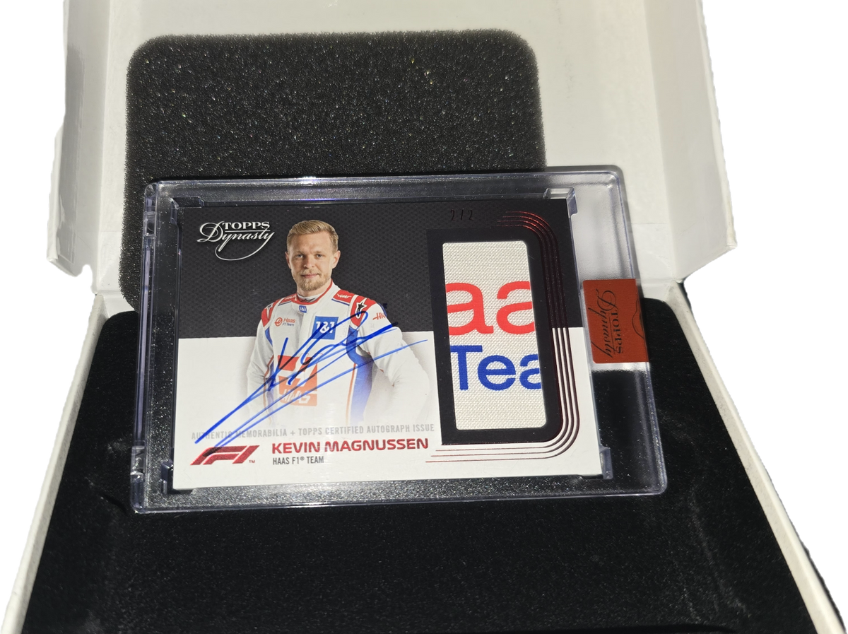 Topps Dynasty 2022 - Kevin Magnussen Autograph Relic #2/2 SSP