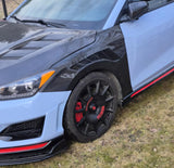 Carbon Fiber Vented Fenders (Veloster N - Veloster Turbo) JSN-JS
