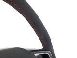 Alcantara Steering Wheel with Alcantara Airbag Cover / Forged Carbon Trim (Ford Ranger Raptor)