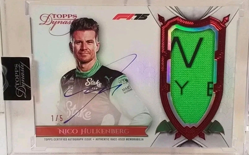 カルリプケン 5枚限定 ファーストナンバー 1/5 topps dynasty Topps Dynasty 2025 - Nico Hulkenberg Ruby Edition / On Card