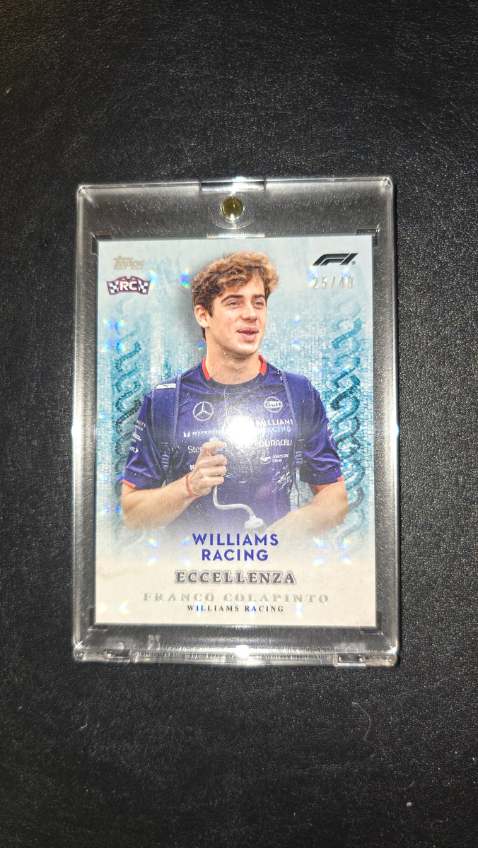 2023 Topps F1 Eccellenza La Squadra Sergio Perez/ Verstappen Purple /25 PSA 10 2023 Topps F1 Eccellenza La Squadra Sergio Perez/ Verstappen Purple /25 PSA 10