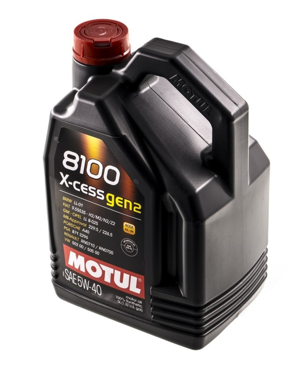 Oil Change Kit in a Box 5w40 Motul X-cess Gen2 / WIX XP – N75
