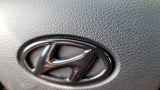 Hyundai Black Steering Logo Cover