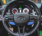 DCT Shifter Paddle Extensions for Hyundai Elantra GT N Line / Veloster N DCT / Elantra N / Kona N / Elantra N Line / I30N