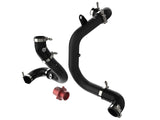 MK7 / 7.5 BladeRunner Aluminum Hot and Cold Charge Pipe Kit Black w/ Turbo Muffler 46-20415-B Delete