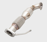 High Performance Downpipe 200 Cell Ultra High Flow Catalytic Converter