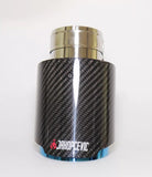 Carbon Fiber / Burnt or Black Exhaust tip 4.5"