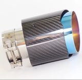Carbon Fiber / Burnt or Black Exhaust tip 4.5"