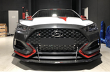 APR Veloster N Carbon Front Splitter