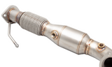 High Performance Downpipe 200 Cell Ultra High Flow Catalytic Converter