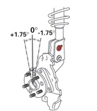 Camber Bolts  - EZ CAM XR 14mm SPC 81260