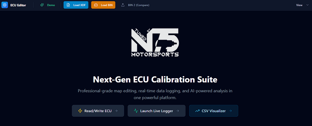 Free ECU Map Editing Software! – N75 MotorSports