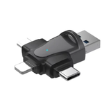 4 in 1 SD Card Reader For Android, Apple and Microsoft Devices