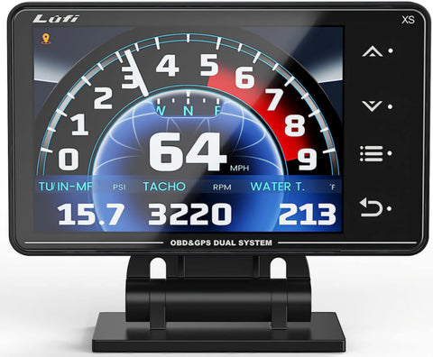 XS-Revolution OBD2 Multi Display Engine Monitor / GPS (Boost, AFR, IAT, Custom PIDs and more)