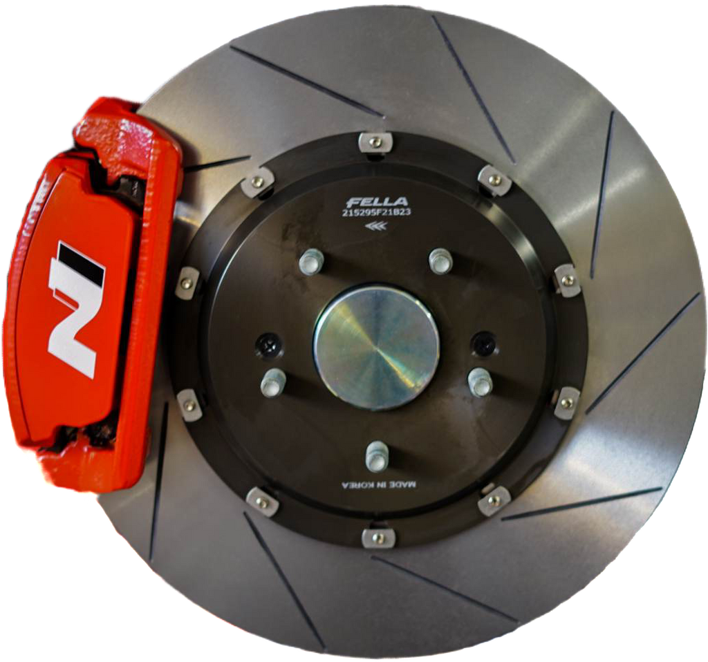 Ultra High Performance (Upsized 32mm) Front Floating Rotors (OEM Repla ...