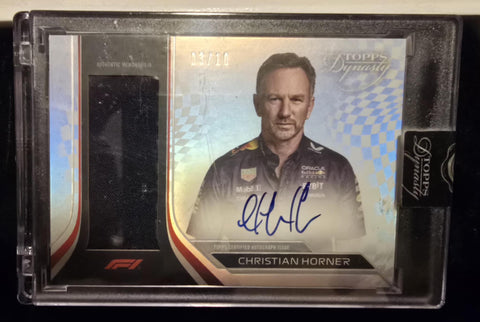 Topps Dynasty 2024 - Christian Horner #3/10 Autograph (Hand Signed Card)SSP