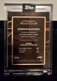Topps F1 Lights Out 75th Anniversary Edition - Kimi Raikkonen Bronze Autograph #18/25 SSP