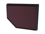 K&N 33-5132 Performance Panel Replacement Air Filter For Ford 3.0TT Raptor Applications