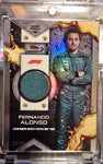 Topps Finest 2024 Fernando Alonso Relic #6/99 SP Refractor