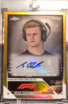 Topps Chrome 2024 Mick Schumacher Gold Autograph #33/50 Short Print