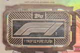 Topps Dynasty 2025 - Juan Pablo Montoya On Card Autograph - 1oz Pure Silver Bar F1 Logo #7/10 SSP