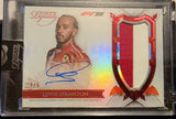 Topps Dynasty 2025 - Lewis Hamilton - On Card Autograph - Race Worn Relic #1/5 SSP FIRST PRINT 7xWorld Champ