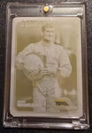 Topps Chrome 2024 David Coulthard Legends Printing Plate (Yellow) #1/1 - 1 of 1 - One of one