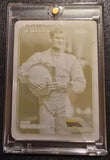 Topps Chrome 2024 David Coulthard Legends Printing Plate (Yellow) #1/1 - 1 of 1 - One of one