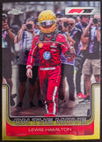 Topps Chrome F1 2025 Lewis Hamilton On the Move