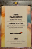 Topps McLaren 2025 - Kimi Raikkonen - Ice Man Autograph #56/99