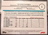 Topps Chrome 2024 George Russell Cracked Ice Refractor #273/299 Rare Short Print