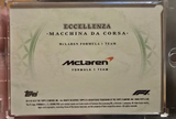 Topps Eccellenza 2024 Mclaren F1 Team Card #90/99 Short Print