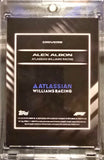 Topps F1 Lights Out 2025 75th Anniversary Edition - Alex Albon #10/10 SSP FINAL PRINT 1/1