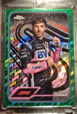 Topps Chrome 2024 Pierre Gasly F1 Logo Refractor #21/99 Short Print (LOW POP)
