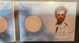 Topps Eccellenza F1 2025 La Squadra Williams F1 Team Race Book Race Worn Patch from both Drivers #43/99 Carlos Sainz Alex Albon