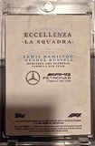 Topps Eccellenza 2024 Mercedes Benz AMG F1 Driver Card (Lewis Hamilton/ GeorgeRussell) SP
