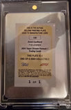 Topps Chrome 2024 David Coulthard Legends Printing Plate (Yellow) #1/1 - 1 of 1 - One of one