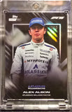 Topps F1 Lights Out 2025 75th Anniversary Edition - Alex Albon #10/10 SSP FINAL PRINT 1/1