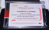 Topps Dynasty 2022 - Fernando Alonso Autograph Patch #8/10 SSP