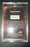 Topps Chrome Oscar Piastri Speed Demon insert #25/99 Short Print