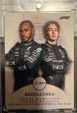 Topps Eccellenza 2024 Mercedes Benz AMG F1 Driver Card (Lewis Hamilton/ GeorgeRussell) SP