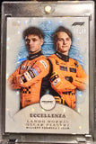 Topps Eccellenza 2024 Mclaren F1 Driver Card (Lando Norris / Oscar Piastri)  #39/49 SSP