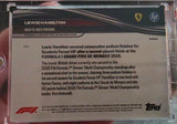 Topps Now 2026 - Lewis Hamilton Back to Back Podiums for Ferrari - Gold Refractor #20/50 SSP