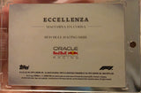 Topps Eccellenza 2025 F1 - Red Bull RB21 Car Card