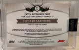 Topps Dynasty 2025 - Nico Hulkenberg Ruby Edition / On Card Autograph - Race Worn Patch #1/5 SSP (1st Podium Year)