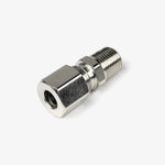 1/4" Tube To 1/8 NPT Male Straight Compression Fitting
